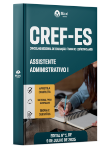 Apostila CREF-ES - Conselho Regional de Educação Física do Espírito Santo - 2025