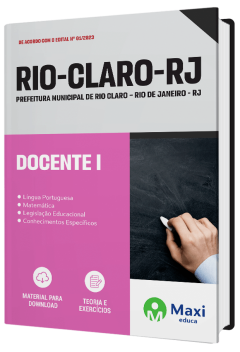 Apostila Prefeitura de Rio Claro - RJ - 2023