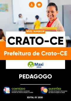 Apostila Digital em PDF da Prefeitura de Crato-CE