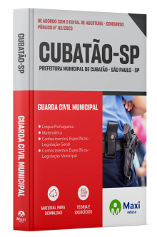 Apostila Prefeitura de Cubatão - SP - 2023