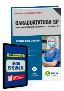Apostila Prefeitura de Caraguatatuba - SP - 2023