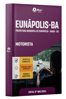 Apostila Prefeitura de Eunápolis - BA - 2024