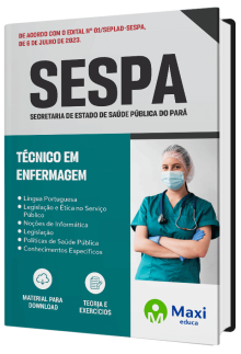 Apostila SESPA - Secretaria de Estado de Saúde Pública do Pará - 2023