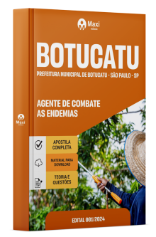 Apostila Prefeitura de Botucatu-SP 2024