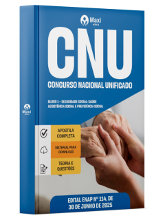 Apostila CNU - Concurso Nacional Unificado - 2025
