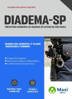 Apostila Prefeitura de Diadema-SP 2022