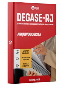 DEGASE-RJ - Departamento Geral de Ações Socioeducativas - RJ - 2025