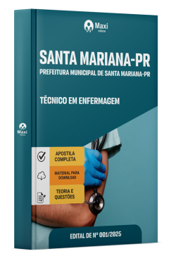 Apostila Prefeitura de Santa Mariana - PR 2025