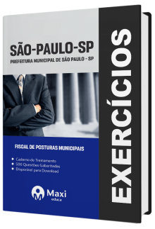 Caderno de Questões Prefeitura de São Paulo - SP 2023