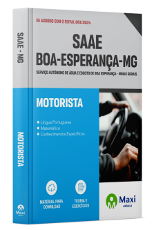 Apostila SAAE Boa Esperança - MG