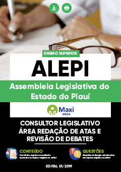 Apostila Assembleia Legislativa do Estado do Piauí - ALEPI