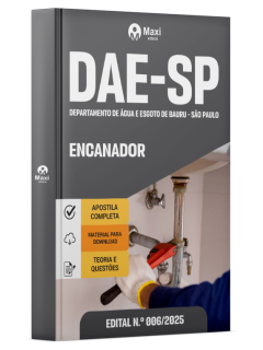 Apostila DAE - Departamento de Água e Esgoto de Bauru - SP - 2025