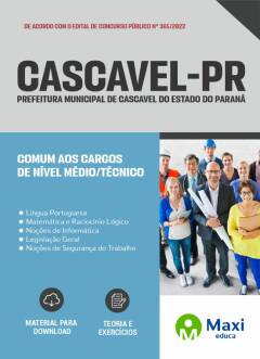 Apostila Cascavel PR 2022