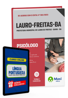 Apostila Prefeitura de Lauro de Freitas  - BA - 2023