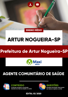 Apostila Prefeitura de Artur Nogueira-SP