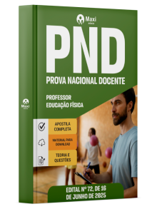 Apostila CNU Professores - Prova Nacional Docente (PND) -Formação Geral Docente - 2025