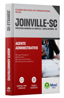 Apostila Prefeitura de Joinville - SC - 2024
