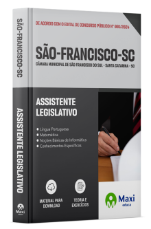 Apostila Câmara de São Francisco do Sul - SC - 2024