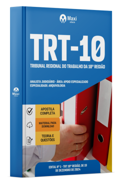 Apostila TRT-10 2024