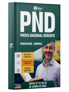Apostila CNU Professores - Prova Nacional Docente (PND) - 2025