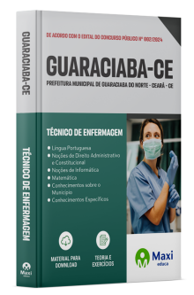 Apostila Prefeitura de Guaraciaba Do Norte - CE - 2024