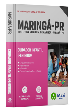 Apostila Prefeitura de Maringá - PR - 2024
