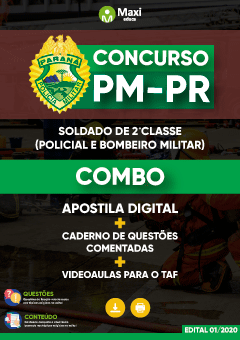 Combo Polícia Militar do Paraná - PM-PR