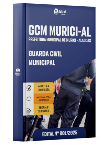 Apostila GCM Murici - AL - 2025