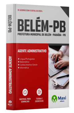 Apostila Prefeitura de Belém - PB - 2024