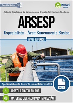 Especialista em Regulação e Fiscalização de Serviços Públicos I - Área Saneamento Básico
