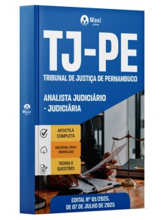 Apostila TJ-PE - Tribunal de Justiça de Pernambuco - 2025
