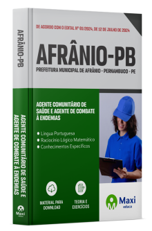 Apostila Prefeitura de Afrânio-PE 2024