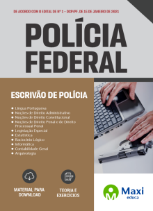 Apostila Preparatória da Polícia Federal 2022