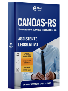 Apostila Câmara de Canoas - RS - 2025