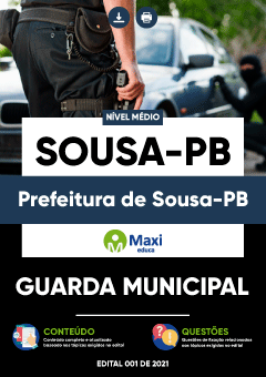 Apostila Digital em PDF da Prefeitura de Sousa-PB