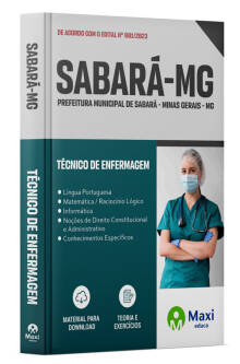 Apostila Prefeitura de Sabará  - MG - 2023