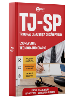 Apostila TJ-SP - Tribunal de Justiça de São Paulo - 2025