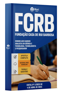 Apostila FCRB - Fundação Casa de Rui Barbosa -2025