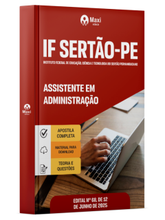 Apostila IF Sertão PE - Instituto Federal de Educação, Ciência e Tecnologia do Sertão Pernambucano - 2025