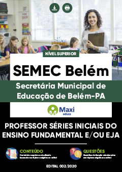 Apostila Secretária Municipal de Educação de Belém-PA - SEMEC Belém