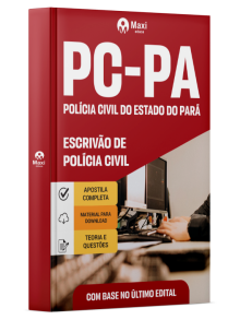 Apostila PC PA - Polícia Civil do Estado do Pará - DUPLICADO