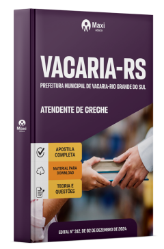 Apostila Prefeitura de Vacaria-SP 2024