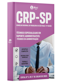 Apostila CRP-SP - Conselho Regional de Psicologia de São Paulo- 6ª Região - 2025