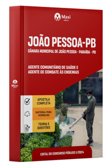 Apostila Câmara de João Pessoa - PB - 2024