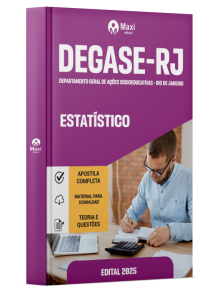 DEGASE-RJ - Departamento Geral de Ações Socioeducativas - RJ - 2025