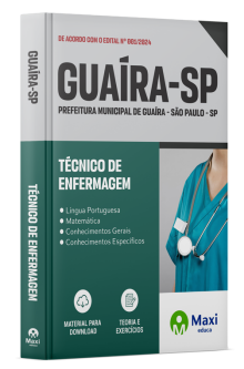 Apostila Prefeitura de Guaíra - SP - 2024