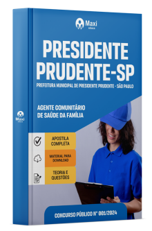 Apostila Prefeitura de Presidente Prudente - SP - 2024