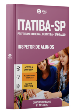 Apostila Prefeitura de Itatiba - SP 2025