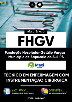 Apostila Fundação Hospitalar Getúlio Vargas - Município de Sapucaia do Sul-RS