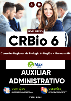 Apostila Conselho Regional de Biologia 6ª Região  - Manaus/AM - CRBio 6